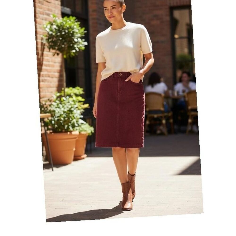 Main Street Exchange NWT Leah Pencil Skirt Academia Vintage Style size‎ 4